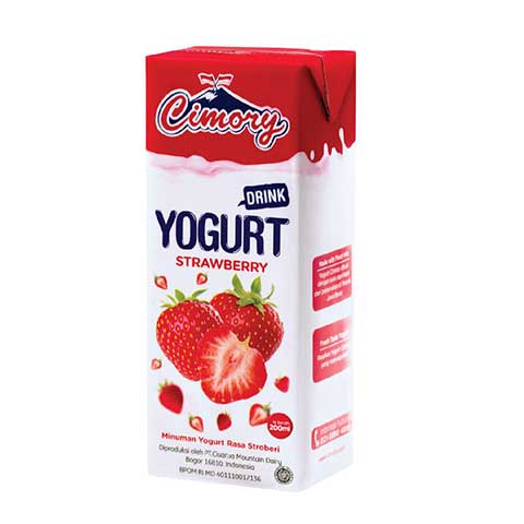 CIMORY YOGHURT STRAW 200ML
